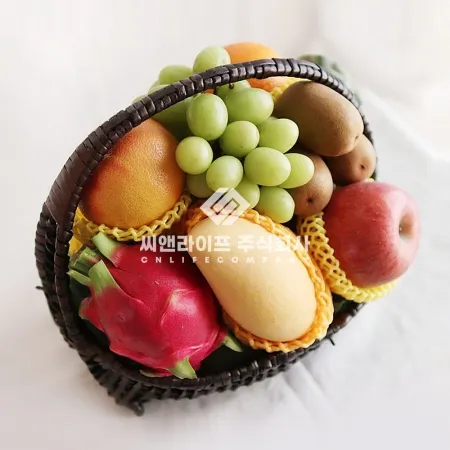[택배전용] 과일바구니 일반4호 과일 선물세트 이미지