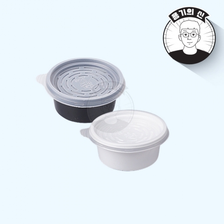 [JH] 일회용 70파이 소스용기 소 백색 2000개세트[합포장]