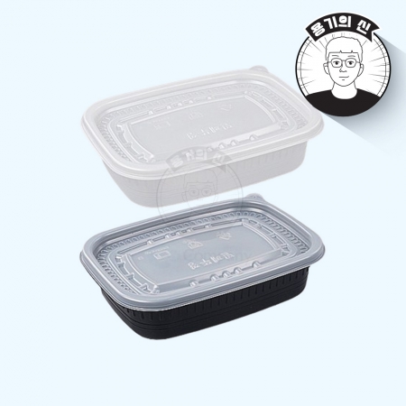 [배송지연][SJP] 사각 죽용기 소(반투명) 250개세트(합포장)