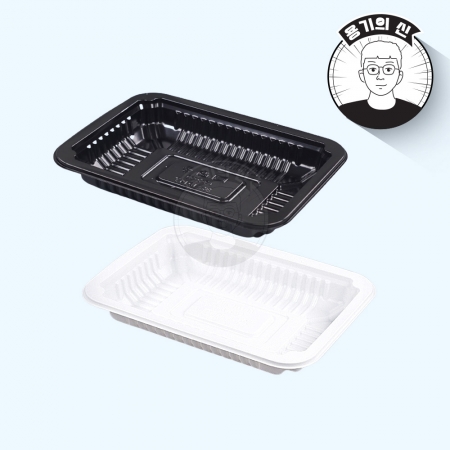 [BK] 일회용 1914 실링용기 3-5호 백색 [1박스] 1200개