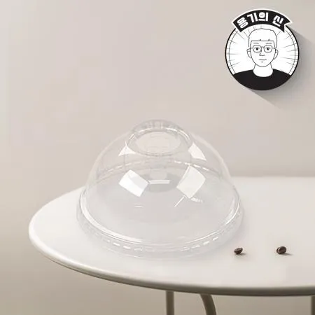 [CN] 투명컵 PET 16온스 92파이 1000개세트(컵+돔형뚜껑) 이미지