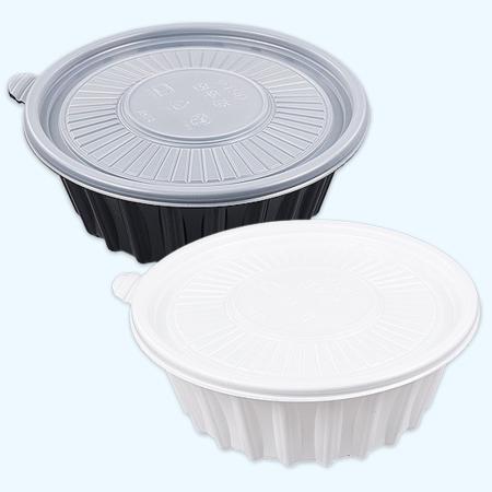 [배송지연] CC 냉면용기 195파이 소(백색)200개세트 [합포장]