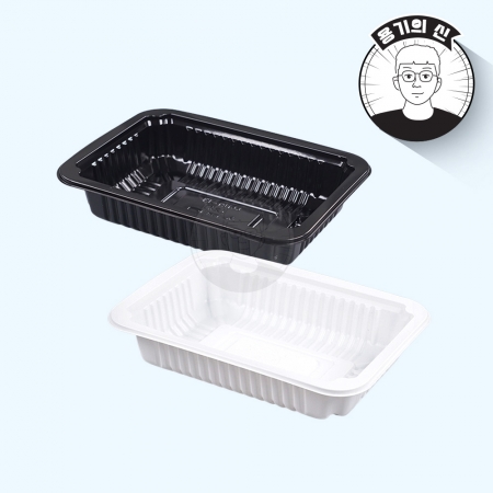 [BK] 일회용 1914 실링용기 3호 백색 [1박스] 1200개