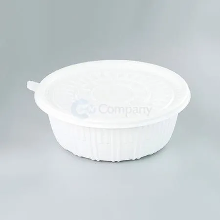 [BFP]180파이 냉면용기 소(백색)400개세트[몸통+뚜껑]
