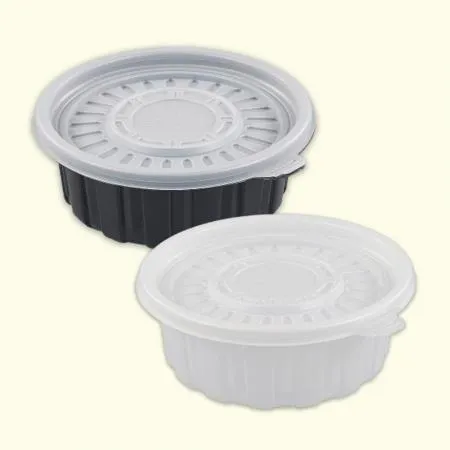 EH 158파이 삼계탕용기 소 흑색 400개세트 (몸통+뚜껑)