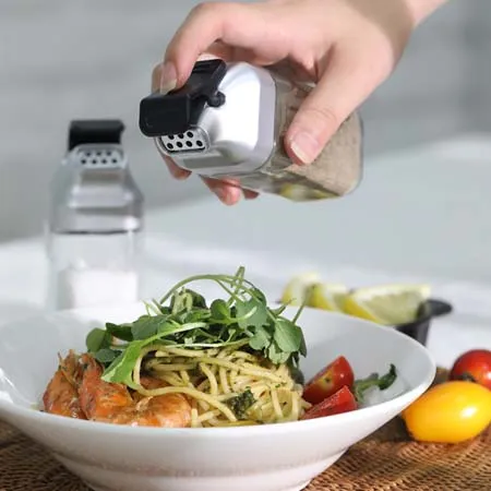 키텐실 by시노글라스 소금통 후추통 조미료통 원터치 양념병 2p 이미지