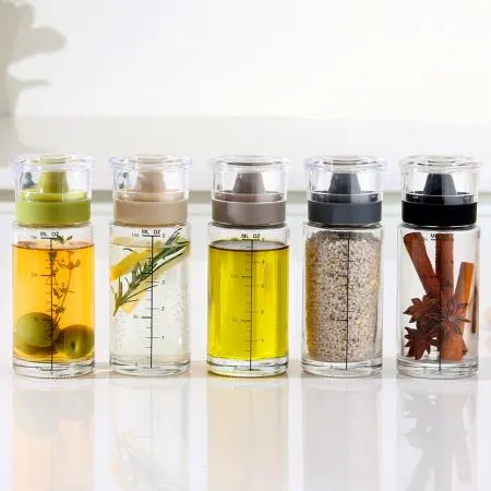 키텐실 by시노글라스 신형 오일병 소스통 참기름병 170ml 블랙 이미지