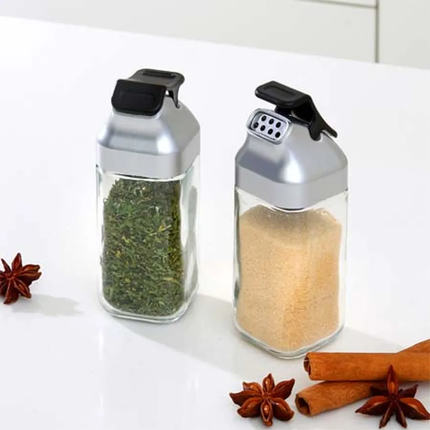 키텐실 by시노글라스 소금통 후추통 조미료통 원터치 양념병 2p 이미지