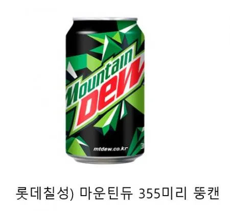 롯데)마운틴듀355X24 이미지