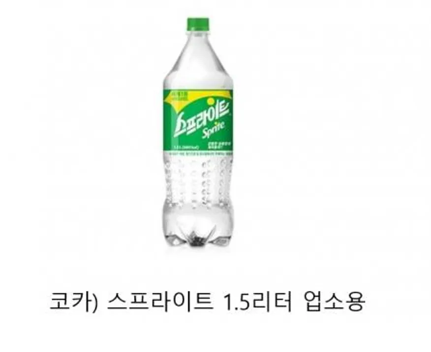 코카)스프라이트 1.5X12(업소용) 이미지