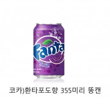 코카)환타포도캔355X24