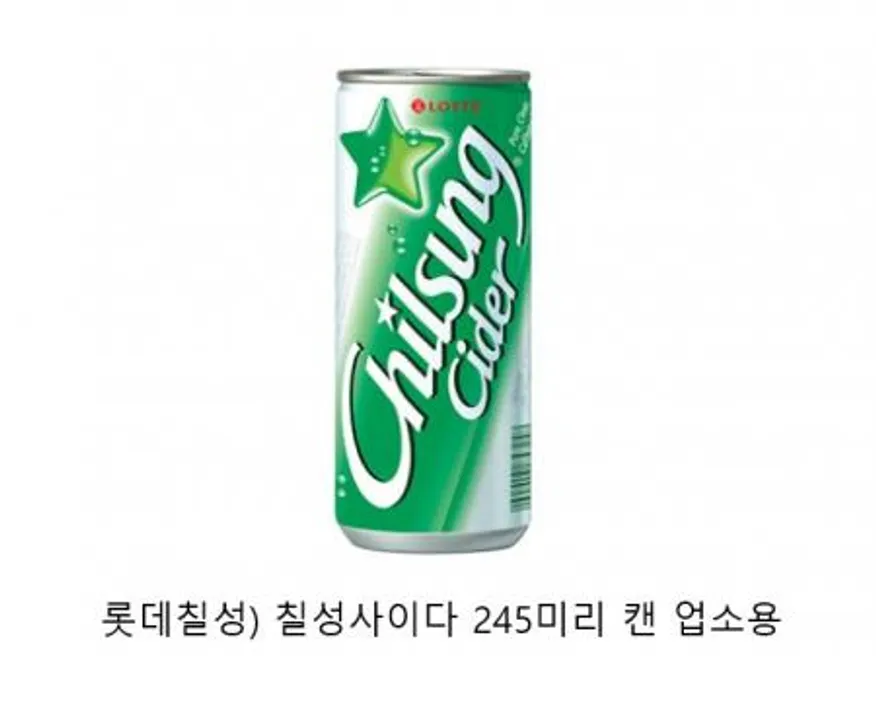 롯데)칠성사이다245X30(업소용) 이미지