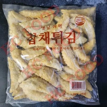옛날야끼 잡채튀김 만두 1.2kg 만복식품 1개