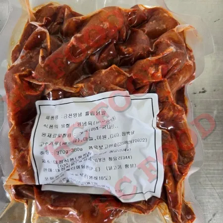 양념직화튤립닭발 370~380g 대정식품 1개 이미지