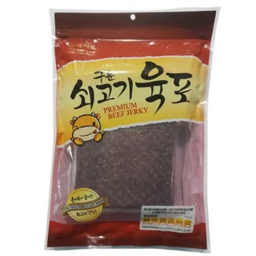 리꼬마켓 구운 쇠고기육포 900g 대용량 소고기 육포 이미지