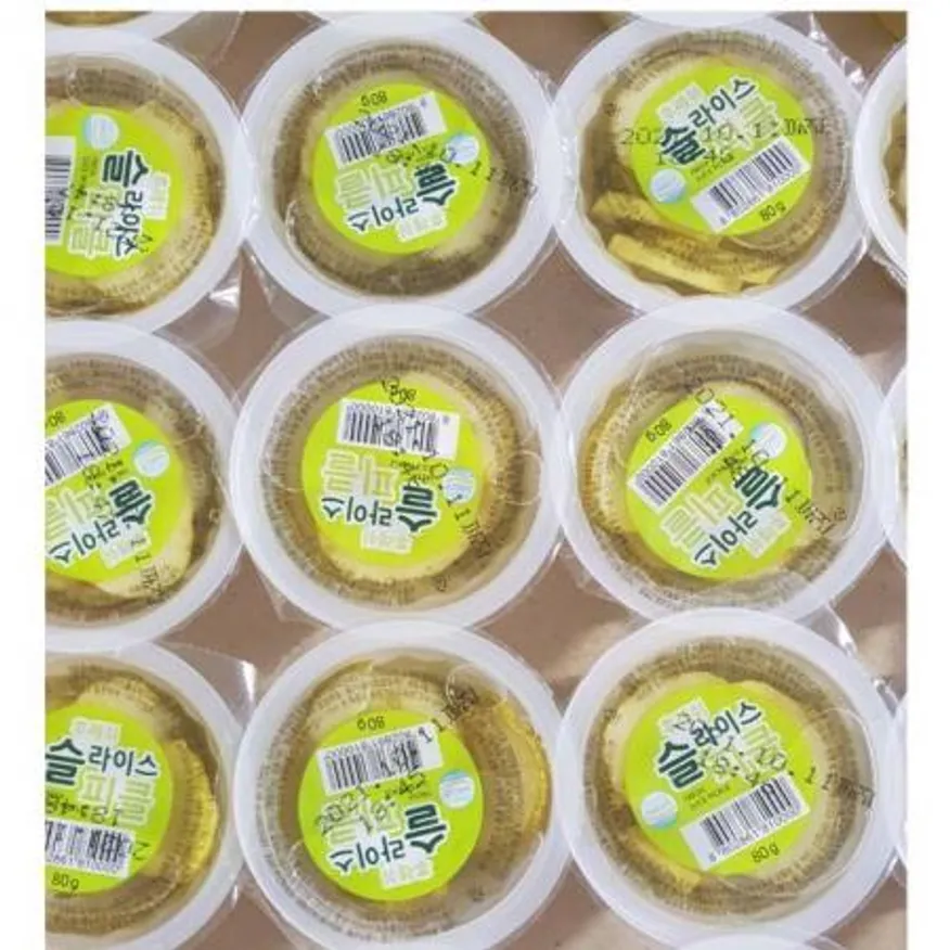 후레쉬 오이피클 일회용 80g 168개 오이 국내산 이미지