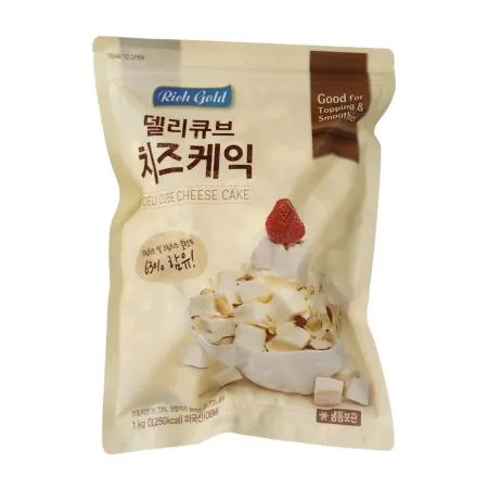 동서 리치골드 델리큐브 치즈케익큐브 1kg 이미지