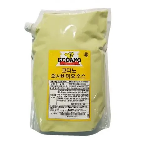 코다노 와사비마요소스 2kg 와사비 마요네즈 드레싱