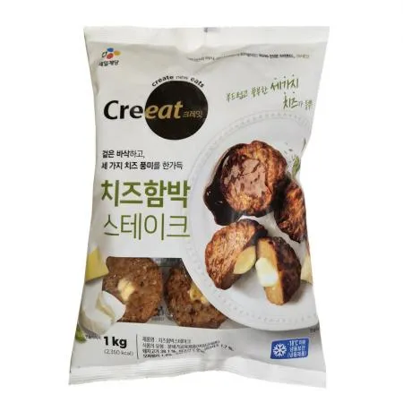 CJ 크레잇 치즈 함박스테이크 1kg 10개입
