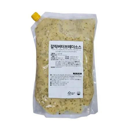 코다노 갈릭버터브레더소스 2kg 마늘빵소스