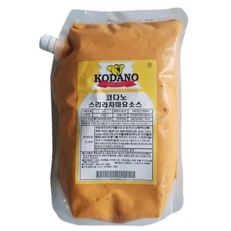 코다노 스리라차 마요소스 2kg 매운마요네즈소스 이미지