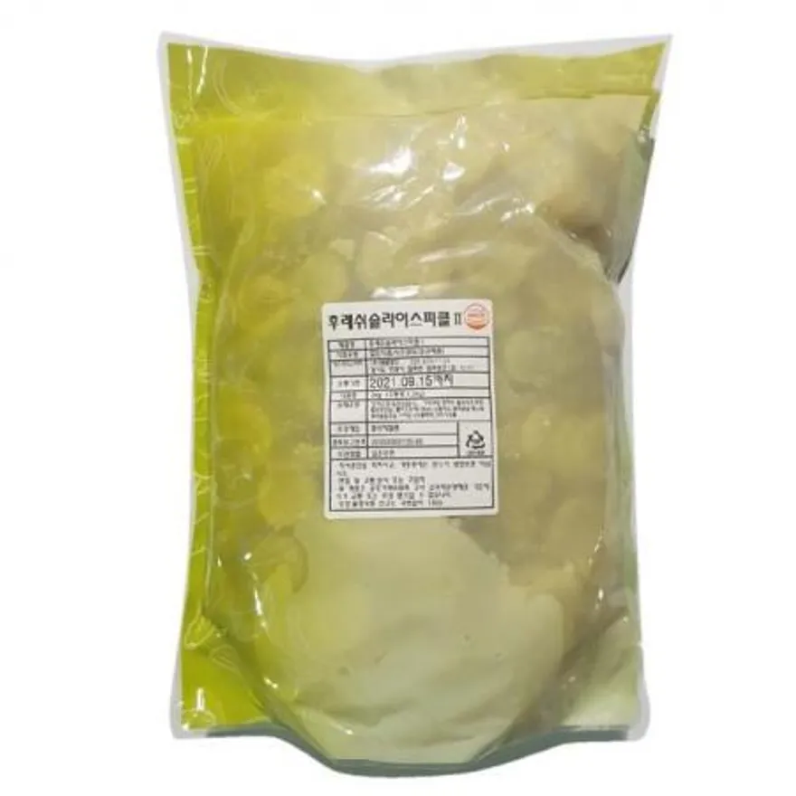 후레쉬 오이피클 3mm 3kg 국내산 오이 이미지
