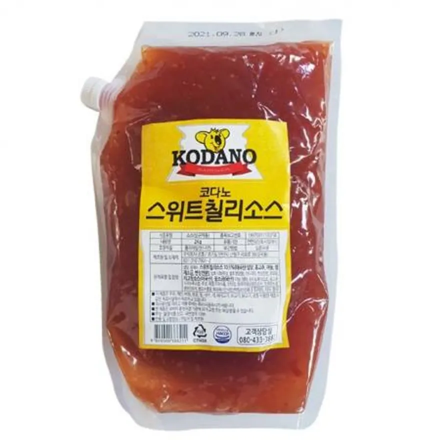 코다노 스위트칠리소스 2kg 칠리소스 이미지