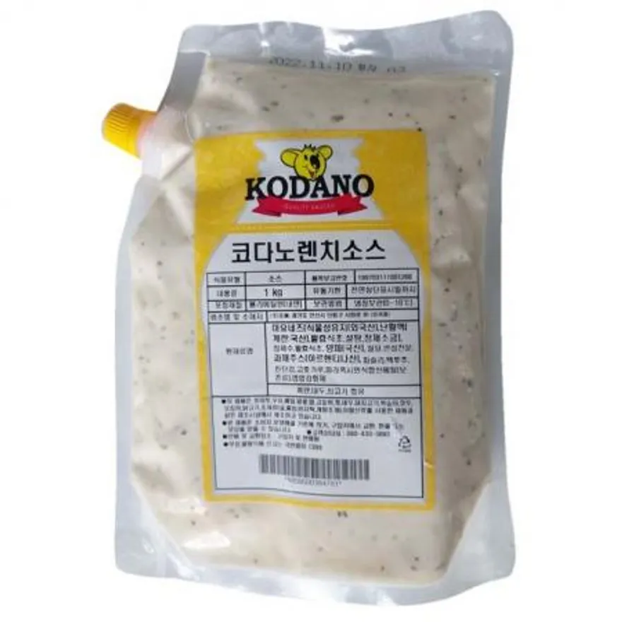 코다노 렌치소스 1kg 랜치소스 샌드위치 햄버거용 이미지