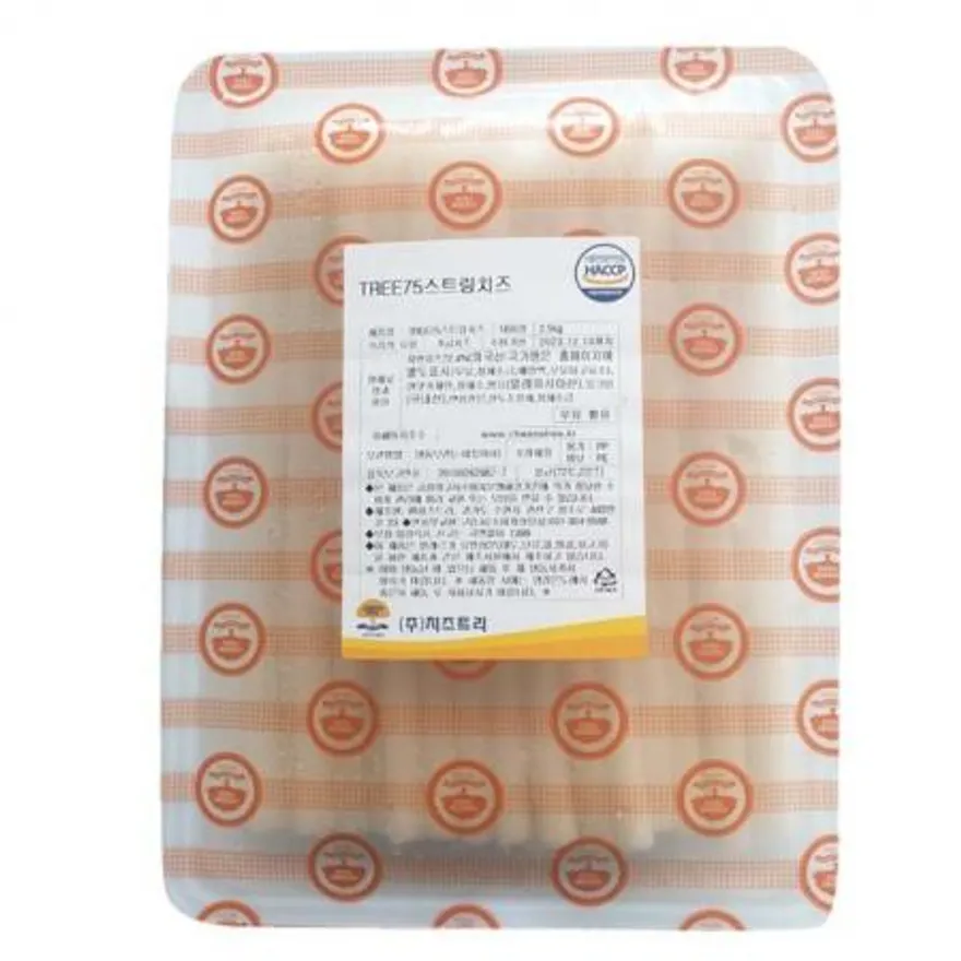 치즈트리 스트링치즈 9mm 2.5kg 75 대용량 이미지