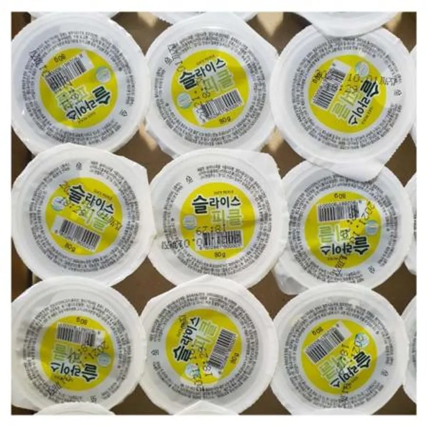 엔엘 오이피클 일회용 80g 168개 이미지