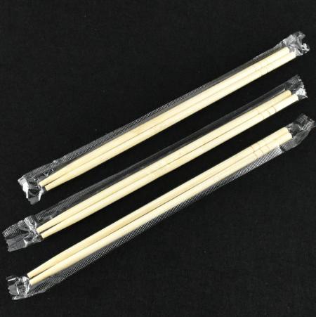 둥근대나무젓가락 KR-200mm(투명OPP포장) 3000개