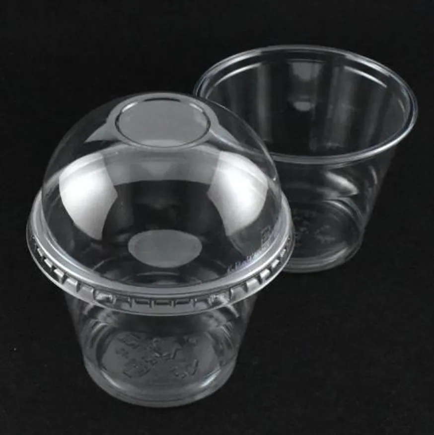 과일투명컵 디저트 제과포장 SJ-9호92파이투명컵 1000세트(돔막힘뚜껑포함) 이미지