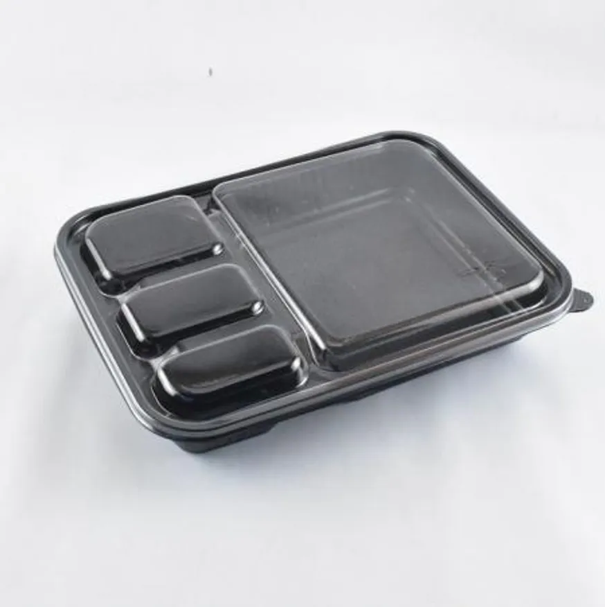 4칸일회용도시락 NSP-4칸도시락 100세트 이미지