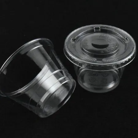 투명소스용기 미니과일컵 디저트용기 150ml소스컵 KP-78파이5온스컵 100세트(평막힘)