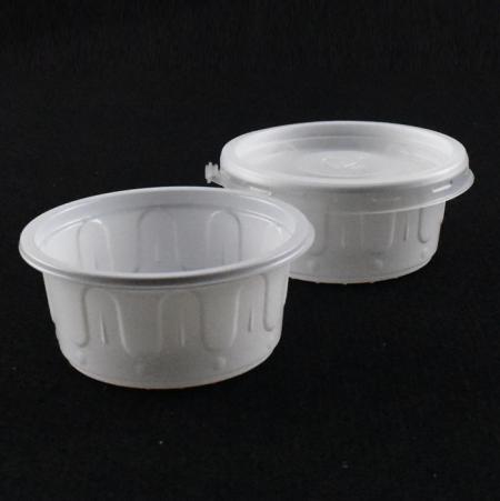 70파이소스컵 AJ-70파이(소)백색용기+뚜껑 1500세트