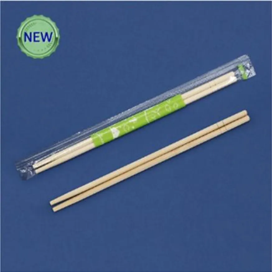 둥근대나무젓가락 kr-200mm(그린opp포장) 1000개 이미지