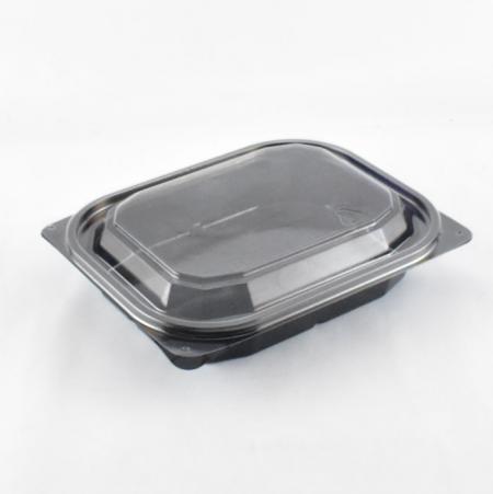 블랙반찬용기 검정 DSH-003 사각 400세트