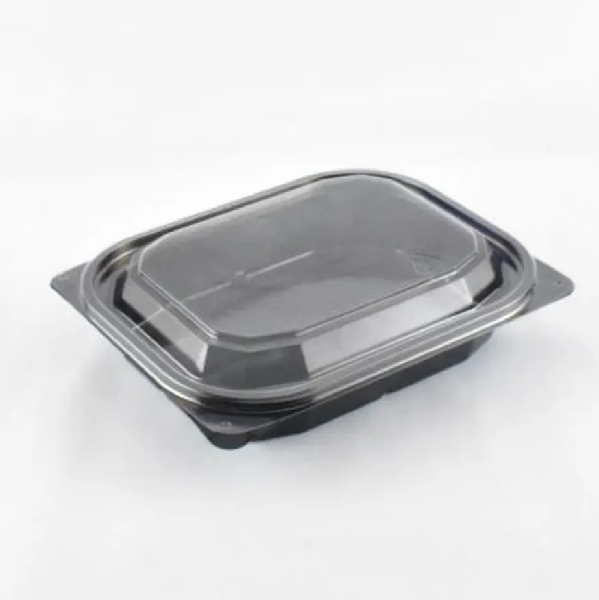 블랙반찬용기 검정 DSH-003 사각 400세트 이미지