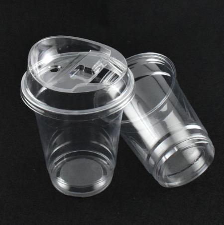 92파이투명컵 커피투명컵 14호 92파이 200세트(아이스롱개폐뚜껑포함)