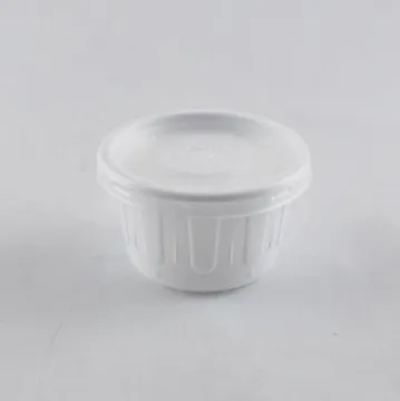 70파이소스컵 양념용기 AJ-70파이(대)백색용기+뚜껑 3000세트