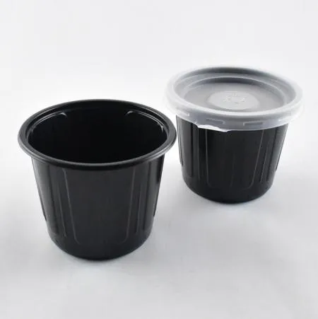 검정소스용기 AJ-75파이(소)블랙용기+뚜껑 1000세트