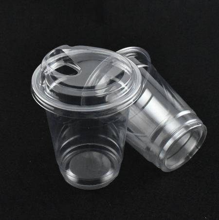 92파이투명컵 투명커피컵 14호92파이 200세트(아이스타공뚜껑포함)