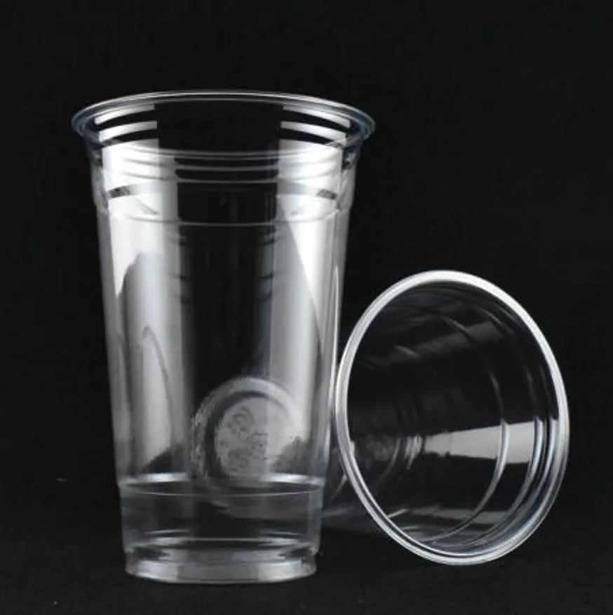 일회용투명컵 커피투명컵 IP-16온스92파이 1000개 이미지