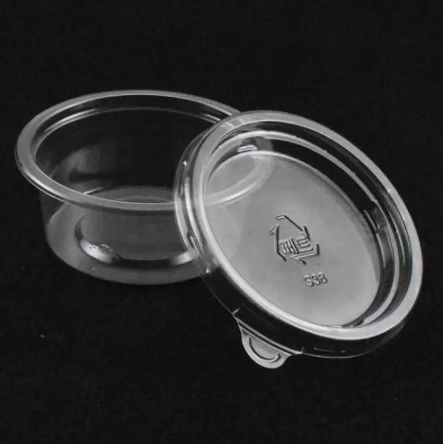 투명소스컵 원형소스컵 SJ-PE-70파이(소) 1500세트(투명) 이미지