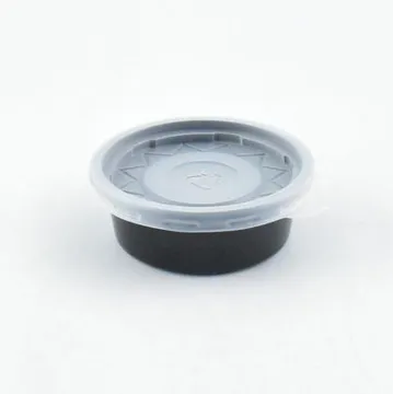 검정소스컵 미니다용도컵 YP-70파이(특소) 3000세트(블랙)