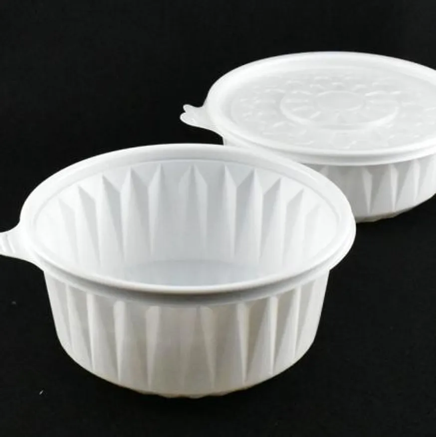 미니탕용기 면용기 BK-195파이(대) 백색 300세트 이미지