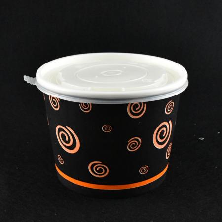 1000cc종이용기 덮밥포장 비빔밥용기 1000종이용기(블랙) 100세트(SW1000뚜껑포함)