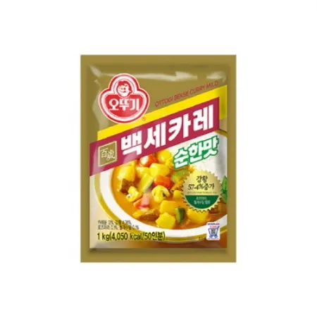 오뚜기  백세카레  순한맛   1kg 이미지