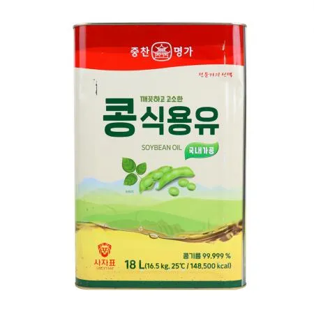 중찬명가)대두유/식용유 18리터(사자표)