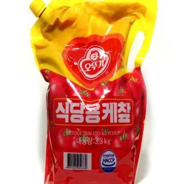 (오뚜기)토마토케찹(스파우트팩) 3.3kg